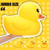 Leitee Yellow Jumbo Rubber Duck 13" Huge Large Giant Bath Rubber Duck Fun Gender Reveal Party Floating Pool Child Preschool Toddlers Bathtub Toy for Baby Shower Birthday Party Favors view 4