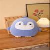 CASAGOOD Soft Flat Purple Penguin Plush Hugging Pillow Cute Blue Penguin Stuffed Animal with Crown Plushies Toys Kids Anime Cushion for Birthday, Valentine's Day, Christmas...16.5 Inch view 3