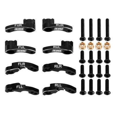INJORA RC Shock Flex Blades CNC Aluminum Accessories for TRX4M Defender Bronco 1/18 RC Crawler Upgrade(8g/Total)