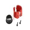 FLMLF CNC Metal Clamp of Exhaust Pipe Red for 1/5 HPI Baja 5B 5T 5SC RC CAR Parts view 1