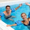2 Pack Inflatable Arm Floaties Swim Arm Bands Swimming Tube Floater Water Wings for Adult view 3