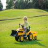 12V Freddo Toys Excavator 1 Seater Powered Ride on for Toddlers 3-8 Years. LED Lights. Parental Remote Control view 2