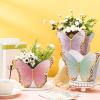 Fuutreo 6 Pcs Butterfly Centerpieces for Baby Shower, Birthday, Tea Party Favors, Tables Decor, Themed Party Supplies, Wedding Decorations view 2