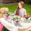 Fuutreo 6 Pcs Butterfly Centerpieces for Baby Shower, Birthday, Tea Party Favors, Tables Decor, Themed Party Supplies, Wedding Decorations view 4