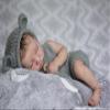 Anano 19 Inch Reborn Baby Dolls Full Body Silicone Vinyl, Lifelike Newborn Sleeping Dolls with Real Skin, Bathable and Anatomically Correct for Girls Age 3+ view 1