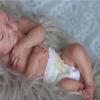 Anano 19 Inch Reborn Baby Dolls Full Body Silicone Vinyl, Lifelike Newborn Sleeping Dolls with Real Skin, Bathable and Anatomically Correct for Girls Age 3+ view 2