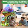 WillingHeart Play Tent for Kids Pretend Playhouse Indoor Outdoor Games Party Children Pop Up Foldable Tent Birthday Toy for Boys Girls Toddler Baby Playroom Gift, Wild Dinosaur Themed view 4