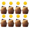 20Pcs Tennis Cupcake Toppers Resin Assembled Sport Theme Ball Cupcake Picks Tennis Theme Baby Shower Kids Birthday Party Cake Decorations Supplies view 1