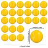 20Pcs Tennis Cupcake Toppers Resin Assembled Sport Theme Ball Cupcake Picks Tennis Theme Baby Shower Kids Birthday Party Cake Decorations Supplies view 2