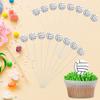 20pcs Resin Cupcake Toppers - Assembled Sport Theme Cupcake Picks - Baby Shower & Kids Birthday Party Cake Decorations view 4