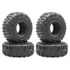 4pcs RC Crawler Tyre 1.9inch Rubber Tyres with Foam Inserts 50x120mm for 1/10 RC Crawler Car T-raxxas TRX4 TRX6 A-xial SCX10 AXI03007 90046 BRX10 Wheel Tires (4pcs RC Crawler Tyre 1.9in) view 1