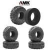 4pcs RC Crawler Tyre 1.9inch Rubber Tyres with Foam Inserts 50x120mm for 1/10 RC Crawler Car T-raxxas TRX4 TRX6 A-xial SCX10 AXI03007 90046 BRX10 Wheel Tires (4pcs RC Crawler Tyre 1.9in) view 2