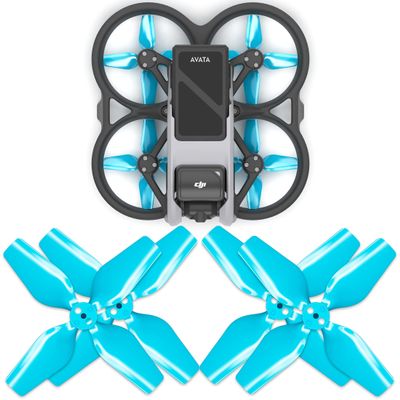 Master Airscrew 4-blade Upgrade Propellers for DJI Avata - Blue, 4 pcs