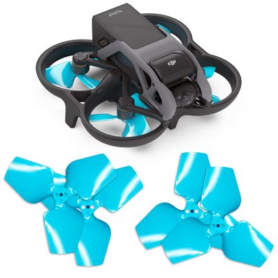 Master Airscrew 3-blade Upgrade Propellers for DJI Avata - Blue, 4 pcs