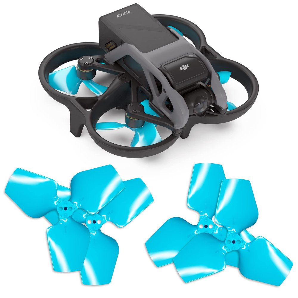 Master Airscrew 3-blade Upgrade Propellers for DJI Avata - Blue, 4 pcs