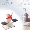 predolo DIY Toy Solar Fan Science Experiment Projects Solar Powered Fans Panel Set Mini Science Education Model Set for Desk Ornament Office view 4
