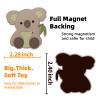 Fridge Magnet for Toddlers 1-3, Full Back Magnetic Rubber Cute Animals Refrigerator Magnets for Kids,Toddler Magnets for Refrigerator,Baby Educational Learning Toy Children Gift view 4