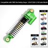 EPINON All Aluminum Front & Rear Shocks for FMS RocHobby eazyrc 1/24 FCX24 1/18 Land Cruiser/Hilux/FJ Cruiser/K10/Mogrich/Apache/Atlas 6X6 Upgrade Parts (4PCS Green) view 2
