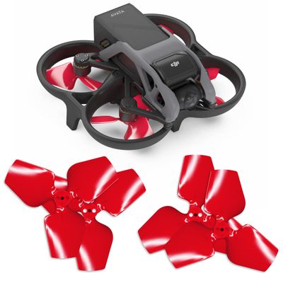 Master Airscrew 3-blade Upgrade Propellers for DJI Avata - Red, 4 pcs