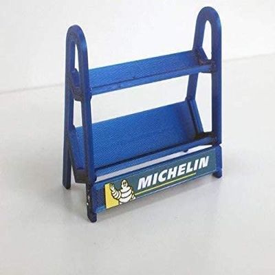 Greenhills Slot Car Tyre Rack Blue 1.32 Scale - New - G1961