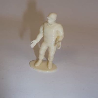 Greenhills F1 Racing Driver Figure - Unpainted - 1:32 Scale - New - MACC569