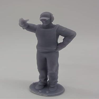 Greenhills TV Cameraman - Unpainted - 1:32 Scale - New - MACC570