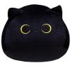 AudeRhine 16'' Black Cat Plush Toys, Cute Cat Pillow Soft Baby Plushies for Kids, Cat Stuffed Animals Kawaii Plush Toys Gift for Boys Girls (Black, 16 Inch) view 1