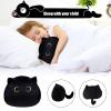 AudeRhine 16'' Black Cat Plush Toys, Cute Cat Pillow Soft Baby Plushies for Kids, Cat Stuffed Animals Kawaii Plush Toys Gift for Boys Girls (Black, 16 Inch) view 2