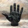 Osiris Trading UK Black Palmistry Hand Standing Palm Reading Home Decor Spiritual Learning Gift Idea Faith view 1