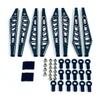 CEN Racing CKD0380 Kaos Suspension Linkage Set for F250 Chassis Black view 1