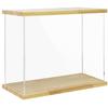 BenchPro Clear Acrylic Display Case for Trophy, Collectibles, Assemble Cube Display Box Stand Dust Proof Protection Showcase for Action Figures Toys. (1" Thick Wood, 21" H x 24" L x 12" D) view 1
