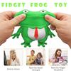 Cute Frog Toy, Stretch Frog Figure for Kids and Adult, Decompress and Squeeze Stress Toys, Stress Mr. Frog Relief Toy for Children, Sensory Toy for Anxiety, ADHD, and Autism, Gift for Easter, Birthday view 4