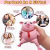 Novelty Cute Squishy Toy Pink Pig Gifts for Kids Adults, Decompress and Stress Stretch Animal Anxiety Relief Autism Disorders, Funny Pig Man Sensory Stress Toy for Girl Boy view 3