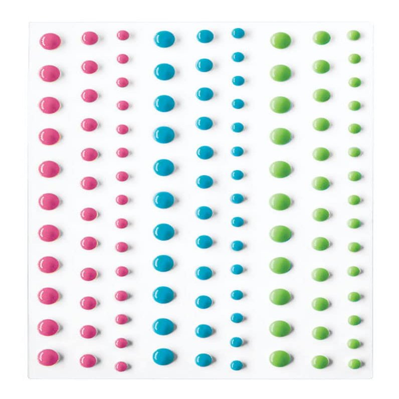 Hero Arts CH332 Birthday Hero Hues Enamel Dots Stickers