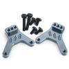 2Pcs Aluminum Rear Shock Towers Mount for Kyosho Jimny 1/18 Mini-Z 4x4 Jeep Wrangler Hilux 1/24 RC Crawler Car Model (Color : Titanium) view 1