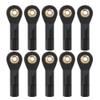 10Pcs Plastic M2/M3 Link Rod Ball End Joint for Axial SCX10 TRAXXAS TRX-4 1/10 RC Rock Crawler Car Accessories (Color : 30mm M3) view 1