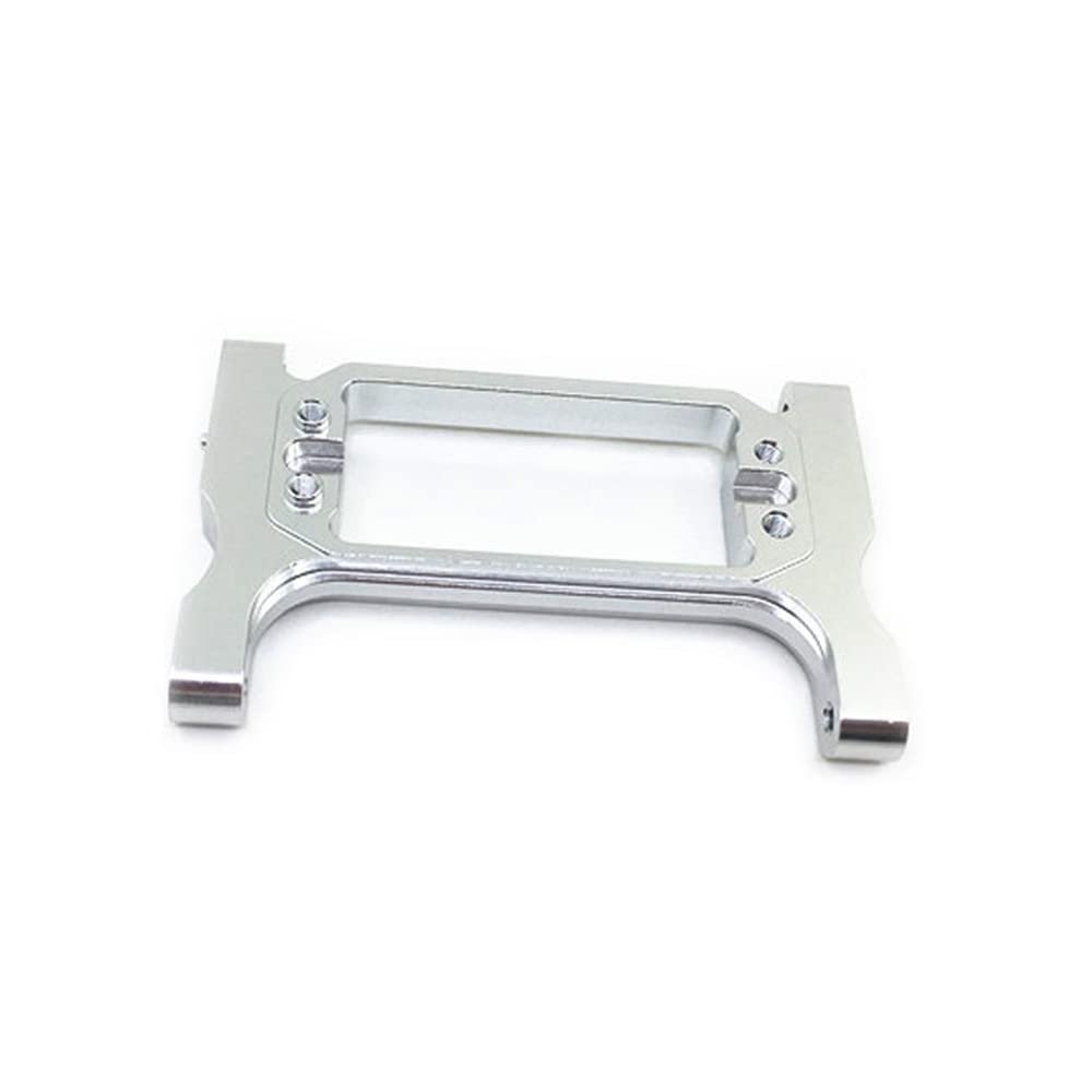 Aluminum Alloy Front Crossmember Servo Mount Stand for Traxxas TRX-4 TRX4 1/10 RC Crawler Car Upgrade Parts Accessories (Color : Silver)