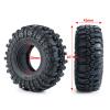 1.9inch/2.2inch Rubber Tyres Wheel Tires for Axial SCX10 Wraith Traxxas TRX-4 1/10 RC Crawler Car Parts Accessories (Color : 2.2inch 1PCS) view 3