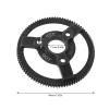 48P Steel Spur Gear, 48P Steel Spur Gear Hardened RC Steel Spur Gear Set for Traxxas 2WD 1/10 RC Car Upgraded Parts (90T) view 2