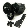 Metal 2 Speed Gearbox Transmission Motor Gear for Axial Wraith SCX10 1/10 RC Crawler Car Upgrade Parts (Color : Gearbox) view 4