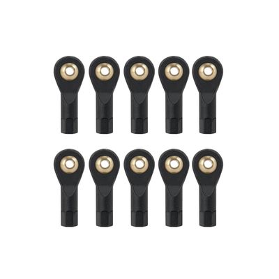 10Pcs Plastic M2/M3 Link Rod Ball End Joint for Axial SCX10 TRAXXAS TRX-4 1/10 RC Rock Crawler Car Accessories (Color : 19mm M2)