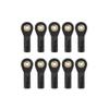 10Pcs Plastic M2/M3 Link Rod Ball End Joint for Axial SCX10 TRAXXAS TRX-4 1/10 RC Rock Crawler Car Accessories (Color : 19mm M2) view 1