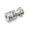 KRYDN 2Pcs Stainless Steel RC Model Boat Cardan Gimbal Shaft Couplings Universal Joint Motor Connector with Screws (Color : 8x6) view 1