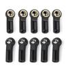 10/20Pcs Metal M3 Ball Head Tie Rod End Joint CW Thread for Axial SCX10 D90 D110 1/10 RC Crawler Car Model Parts (Color : Black 10Pcs) view 1