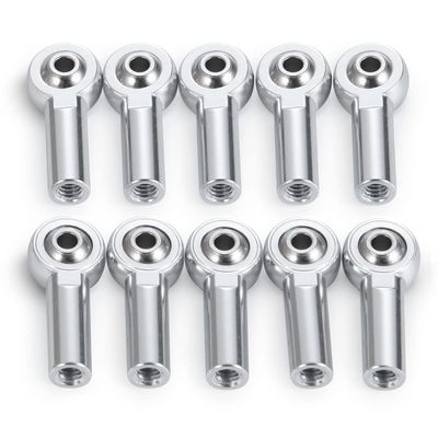 10pcs Metal CW M4 Link Tie Rod End Ball Joint Ends for Axial SCX10 II D90 D110 Tamiya CC01 1/10 RC Crawler Car Truck