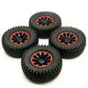 1/2/4Pcs 1.9 inch Plastic Wheel Rims with 100mm OD Tires for Axial SCX10 D90 Wraith 1/10 RC Climbing Crawler Car Parts (Color : 1Pcs) view 3
