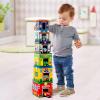 Atoylink Toddler Sorting and Stacking Toys with Magnetic Wooden Cars & Community Helpers, Baby Number Blocks Nesting Boxes Preschool Learning Montessori Toys for 1 2 3 Year Old Boys Girls Gift view 2