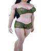 1/6 Scale Female Clothes,Female Lace Bras Briefs Underwear Costume Outfit Clothing for 12inch PH TBL JO Seamless Action Figure Body (Green) view 1