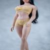 1/6 Scale Female Clothes,Female Lace Bras Briefs Underwear Costume Outfit Clothing for 12inch PH TBL JO Seamless Action Figure Body (Yellow) view 1
