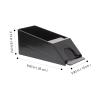 Zerodeko Portable Card Dealer 4 Deck Reusable Card Shoe Game Accessory with Stable Anti-Skid Base for Poker Blackjack Table view 2